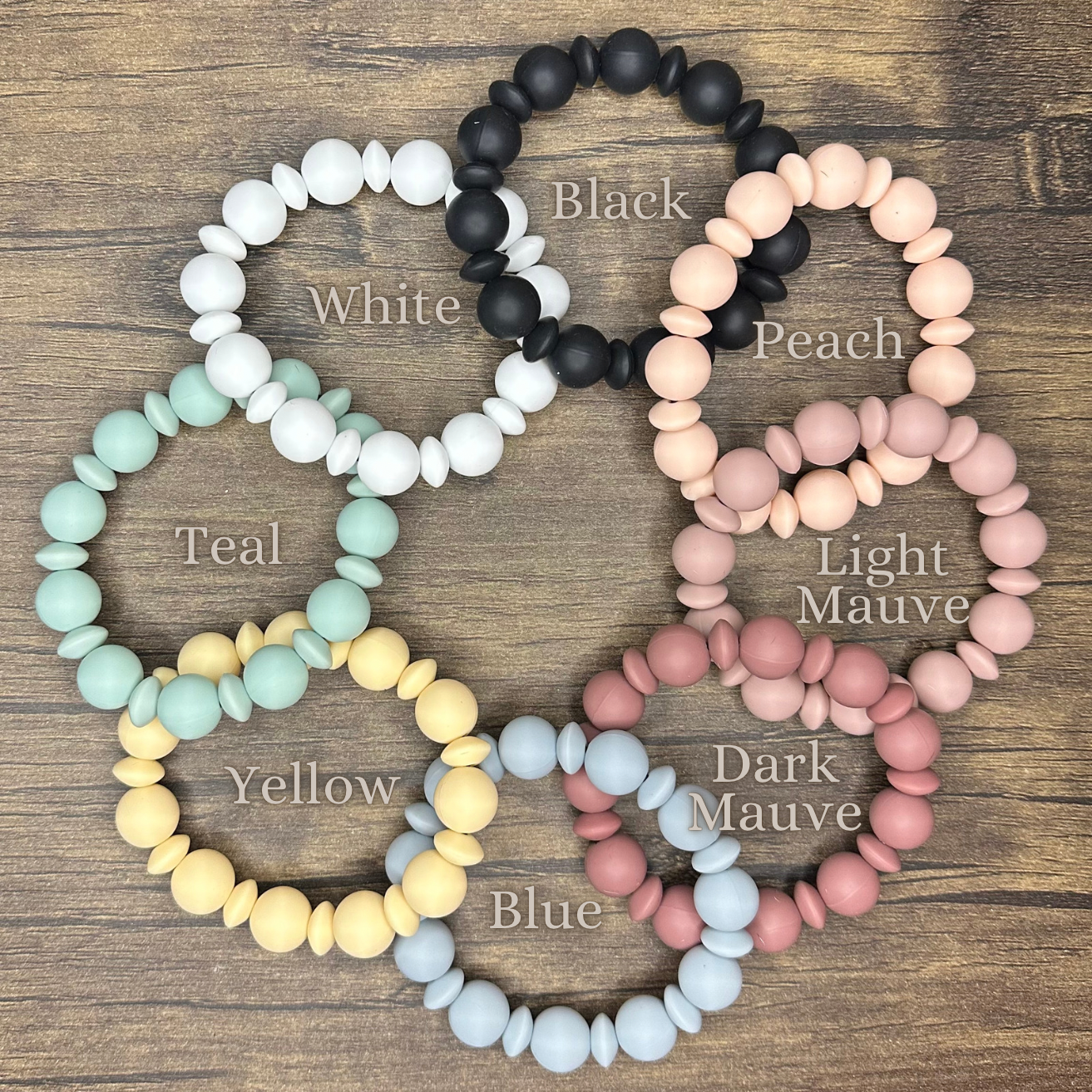 Beaded Cactus Wristlets