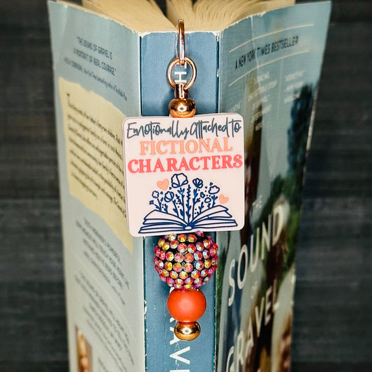 Emotionally Attached to Fictional Characters Bookmark