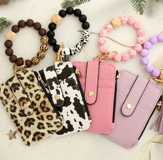 Beaded Wristlets + Wallet