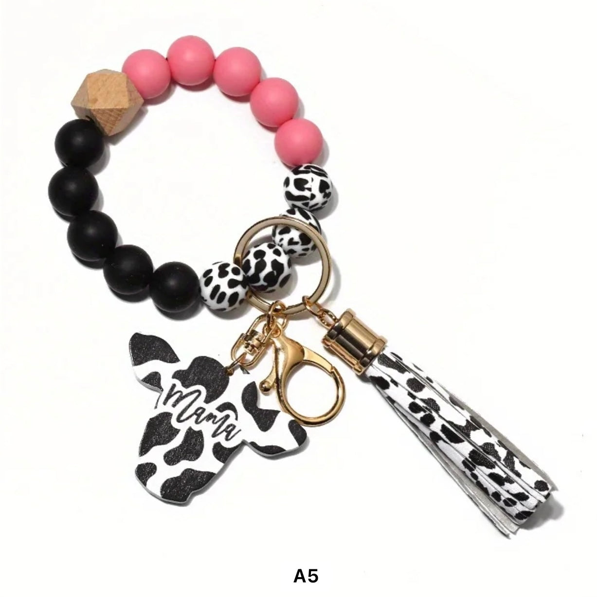 Cow Mama Wristlets