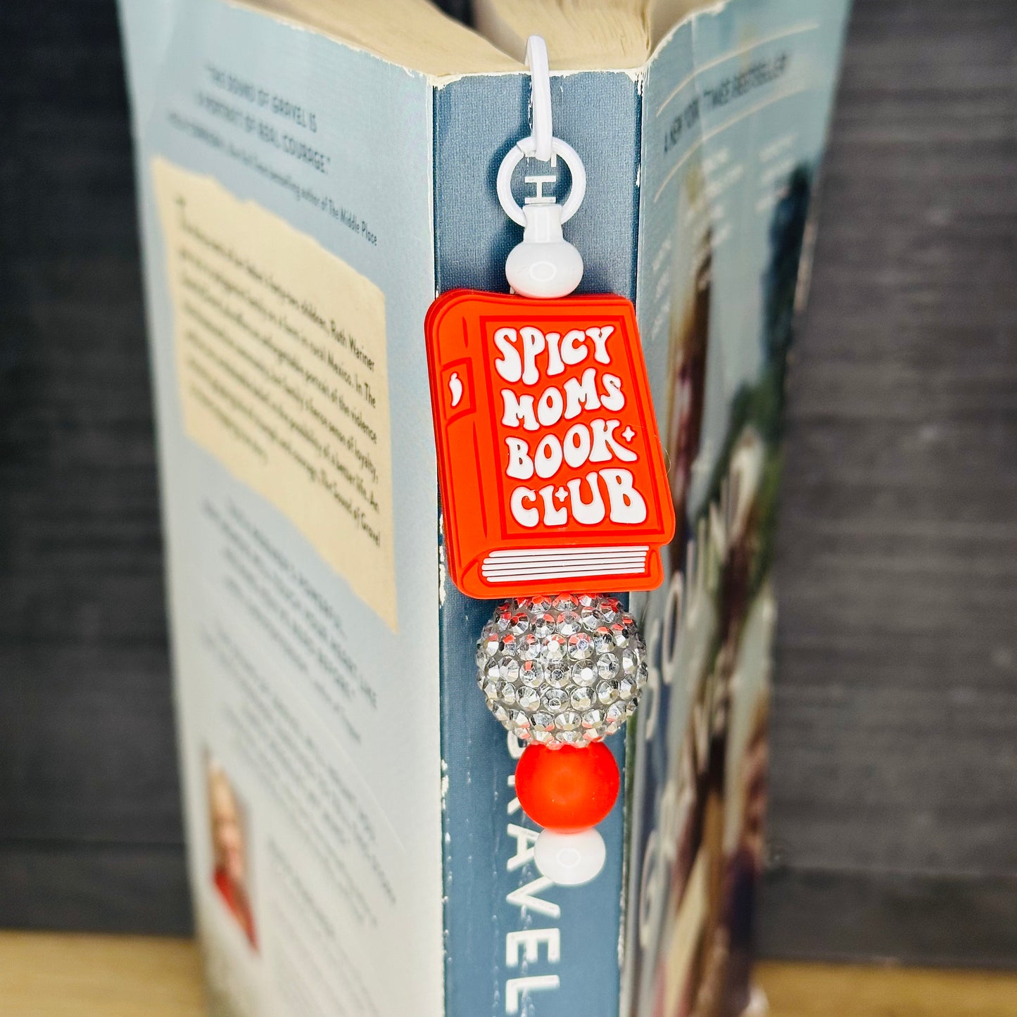 Spicy Moms Book Club Bookmark