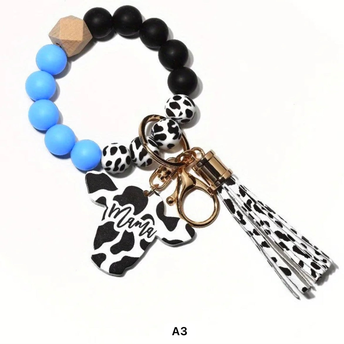 Cow Mama Wristlets