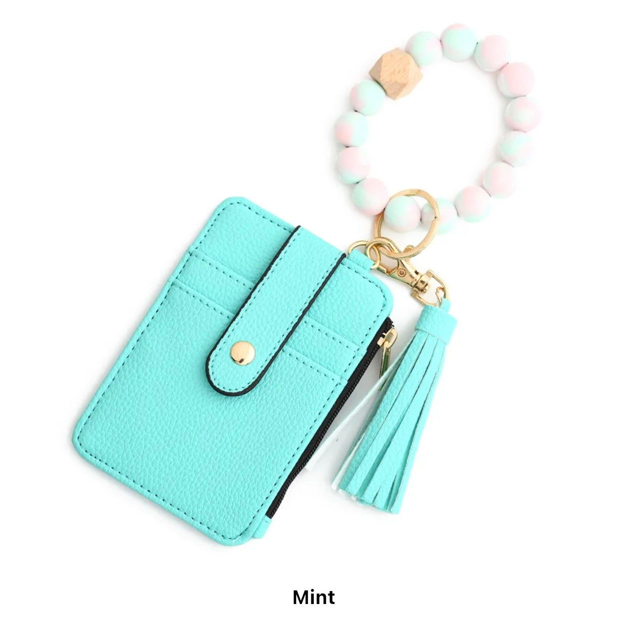 Beaded Wristlets + Wallet