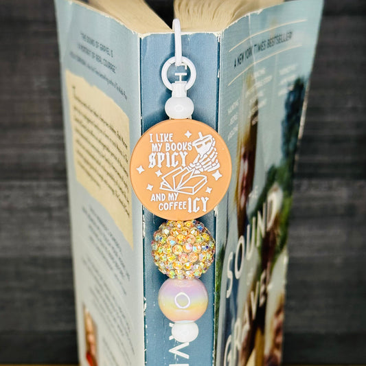 Books Spicy & Coffee Icy Bookmark