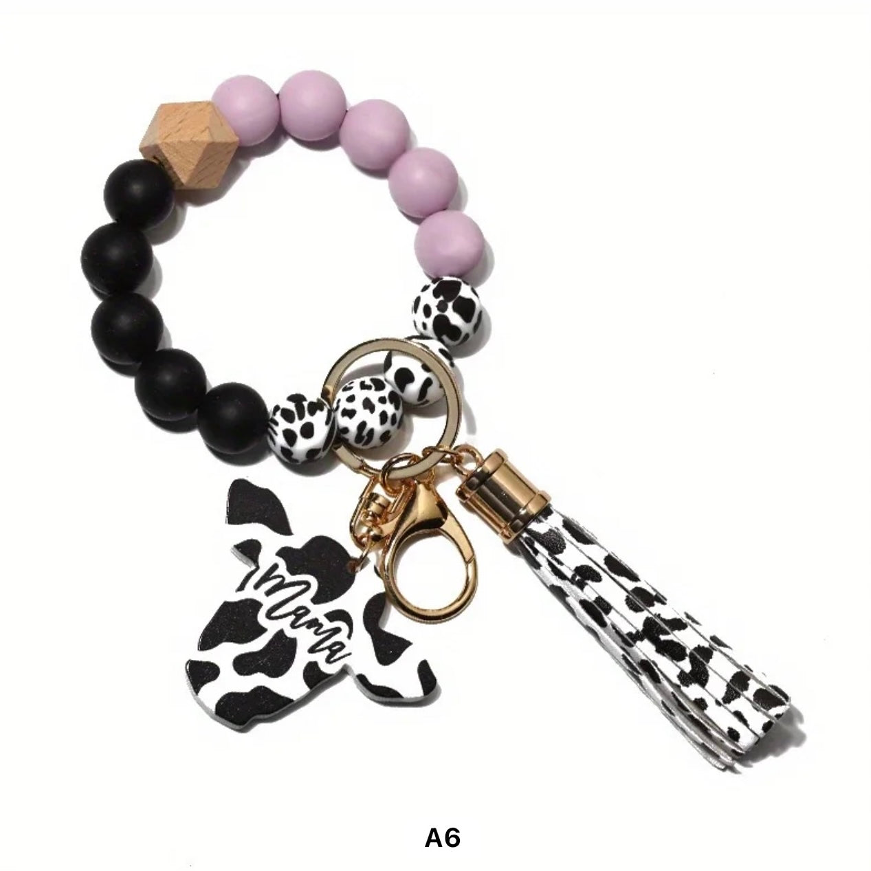 Cow Mama Wristlets