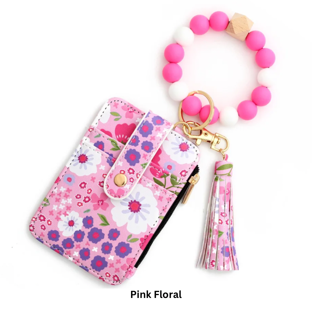 Beaded Wristlets + Wallet