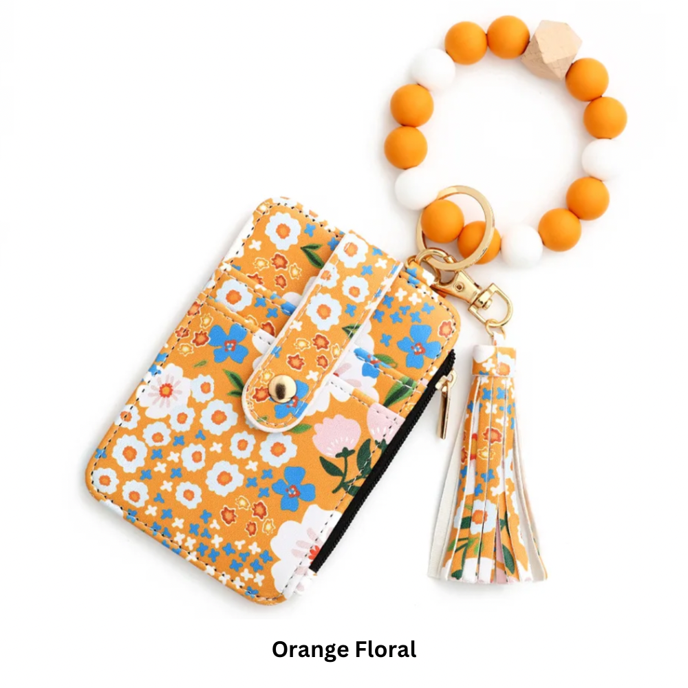 Beaded Wristlets + Wallet