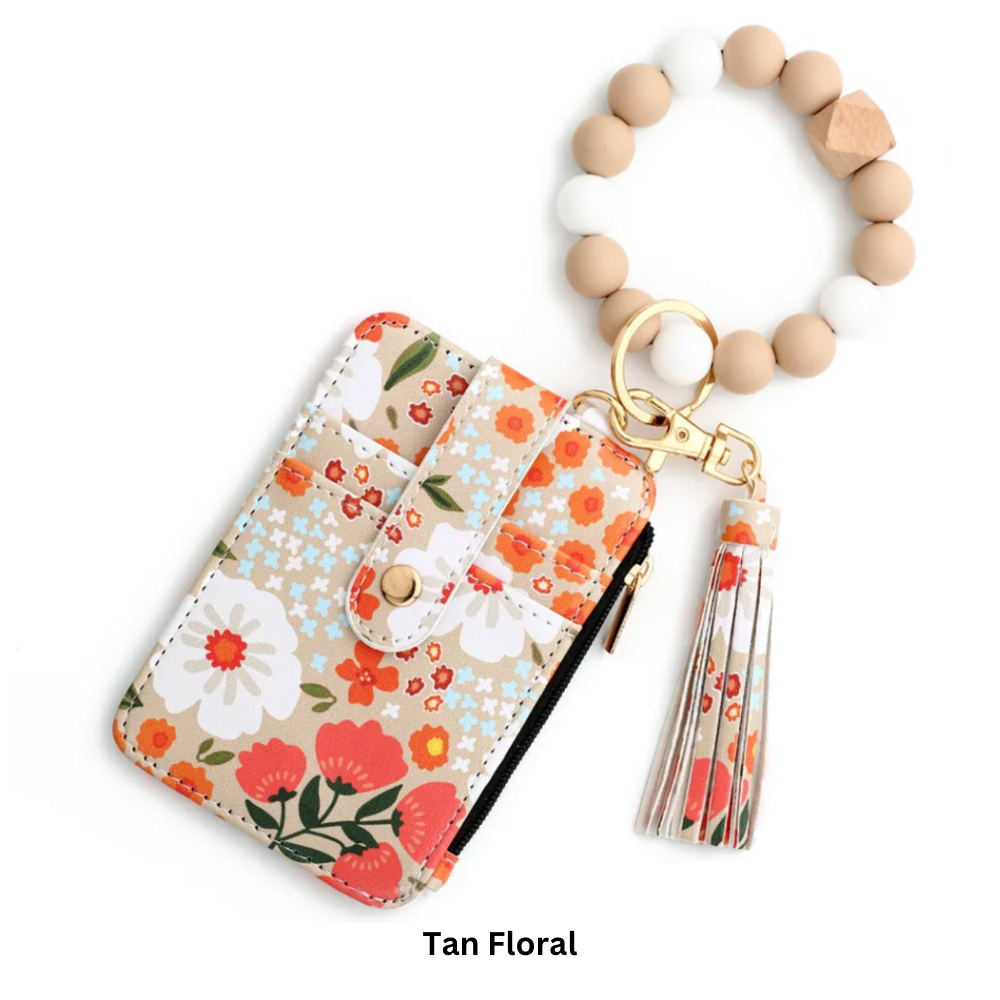 Beaded Wristlets + Wallet