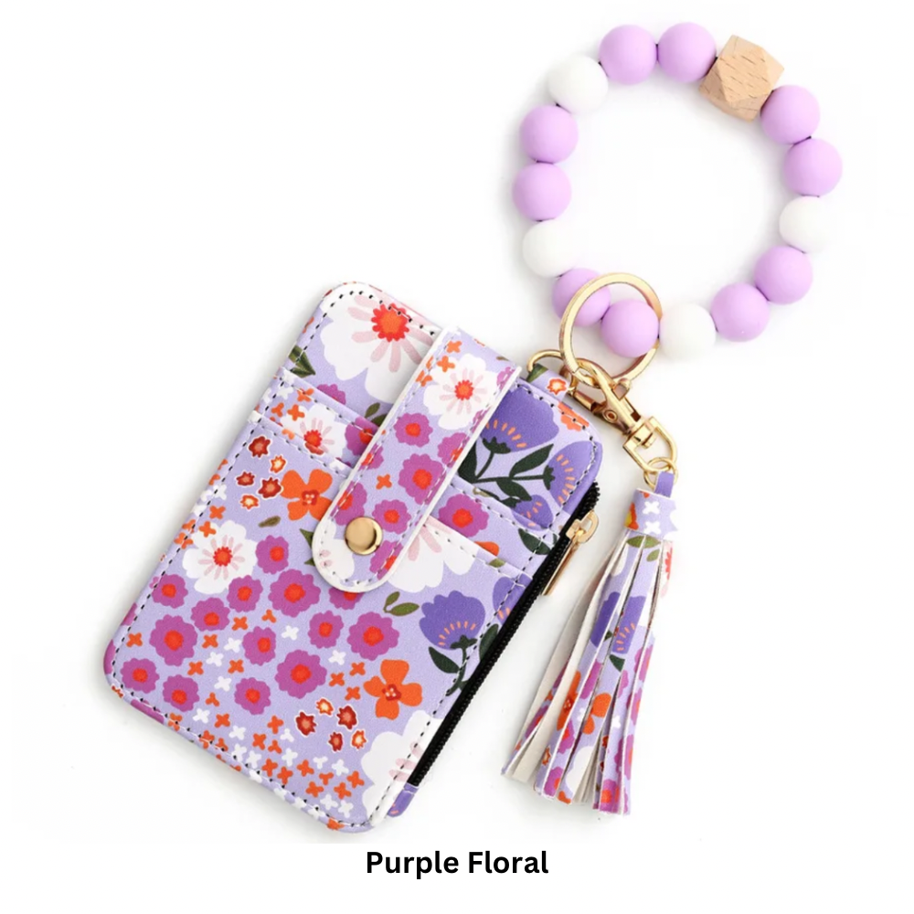 Beaded Wristlets + Wallet