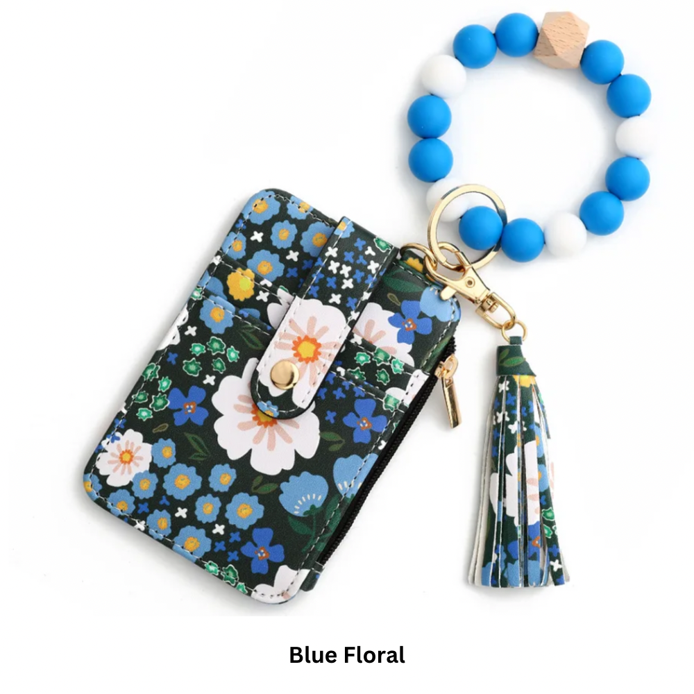 Beaded Wristlets + Wallet