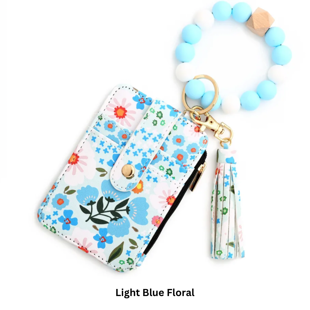 Beaded Wristlets + Wallet