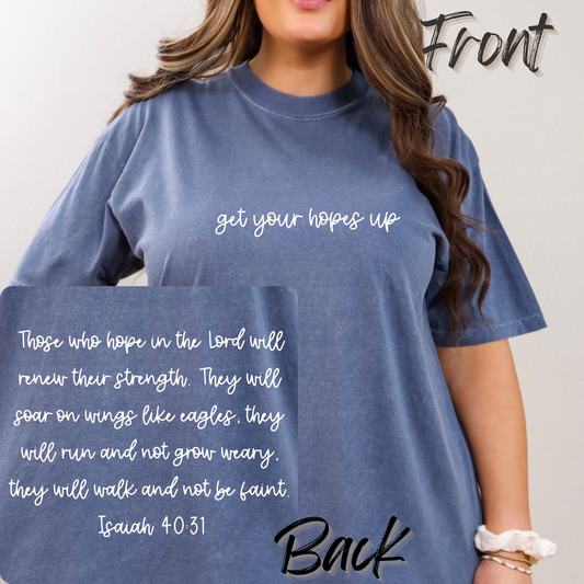 Get Your Hopes Up (White Font)
