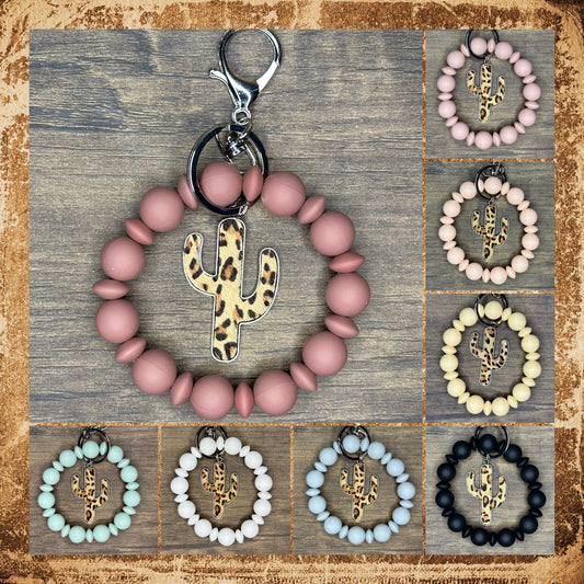 Beaded Cactus Wristlets