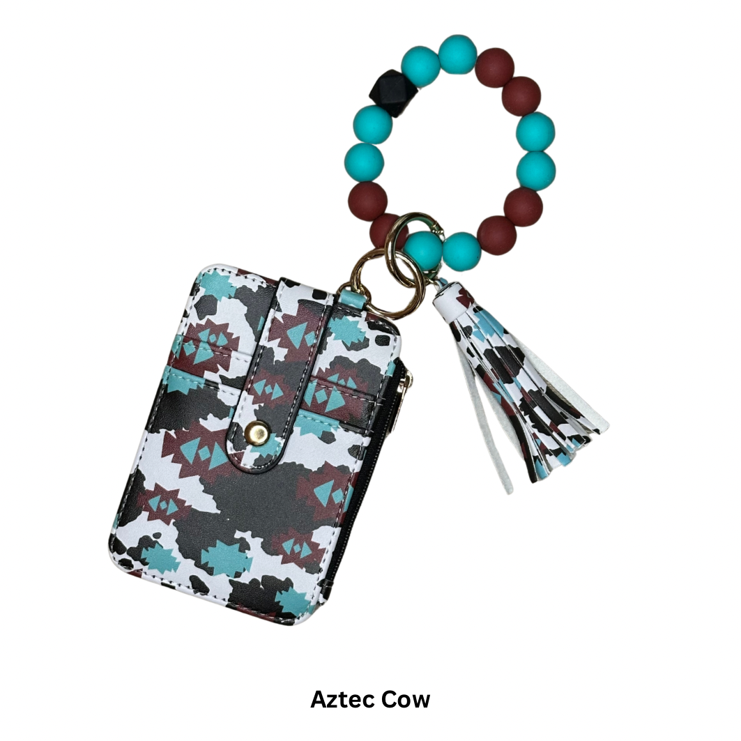 Beaded Wristlets + Wallet
