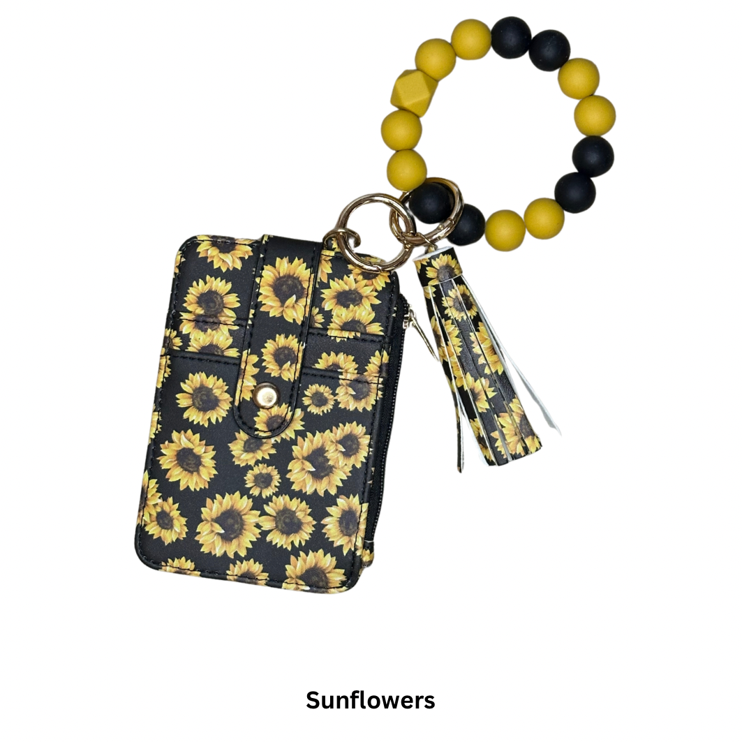 Beaded Wristlets + Wallet