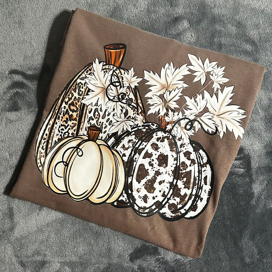 Animal Print Pumpkins