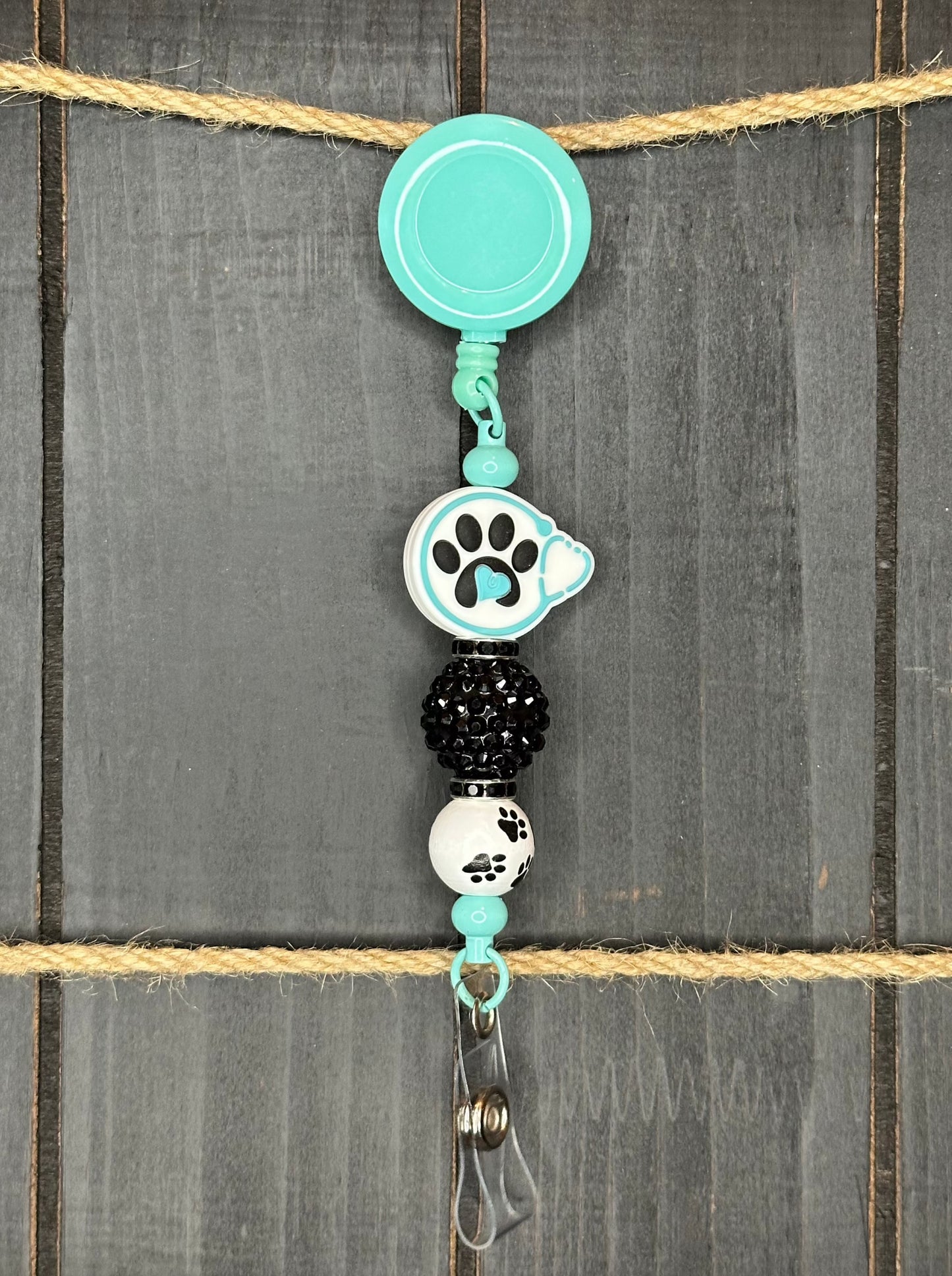 Vet Badge Reel