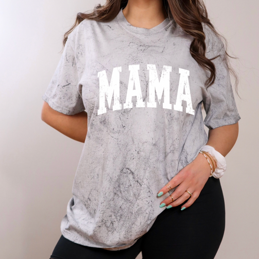 Mama Distressed White